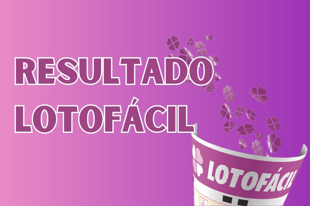 resultado loteria lotofácil hoje