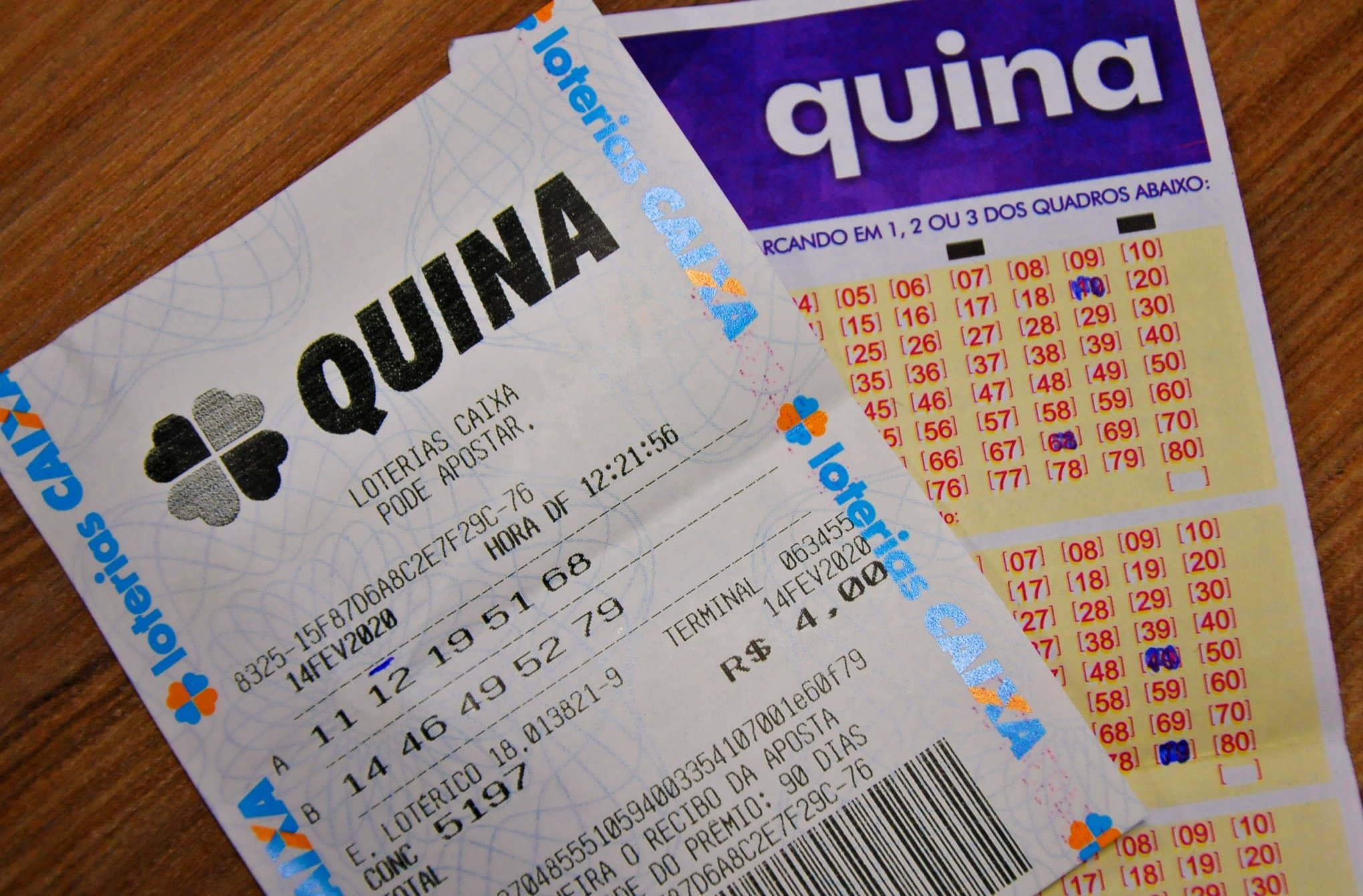 QUINA 6193: Confira o resultado do sorteio de HOJE (19/07)